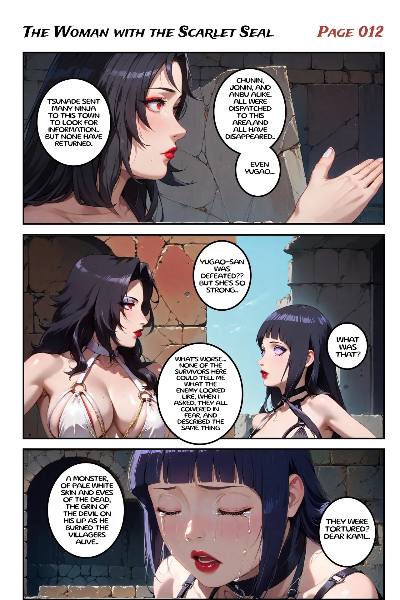 The Woman With The Scarlet Seal: Hinata  Porn Comics english 13