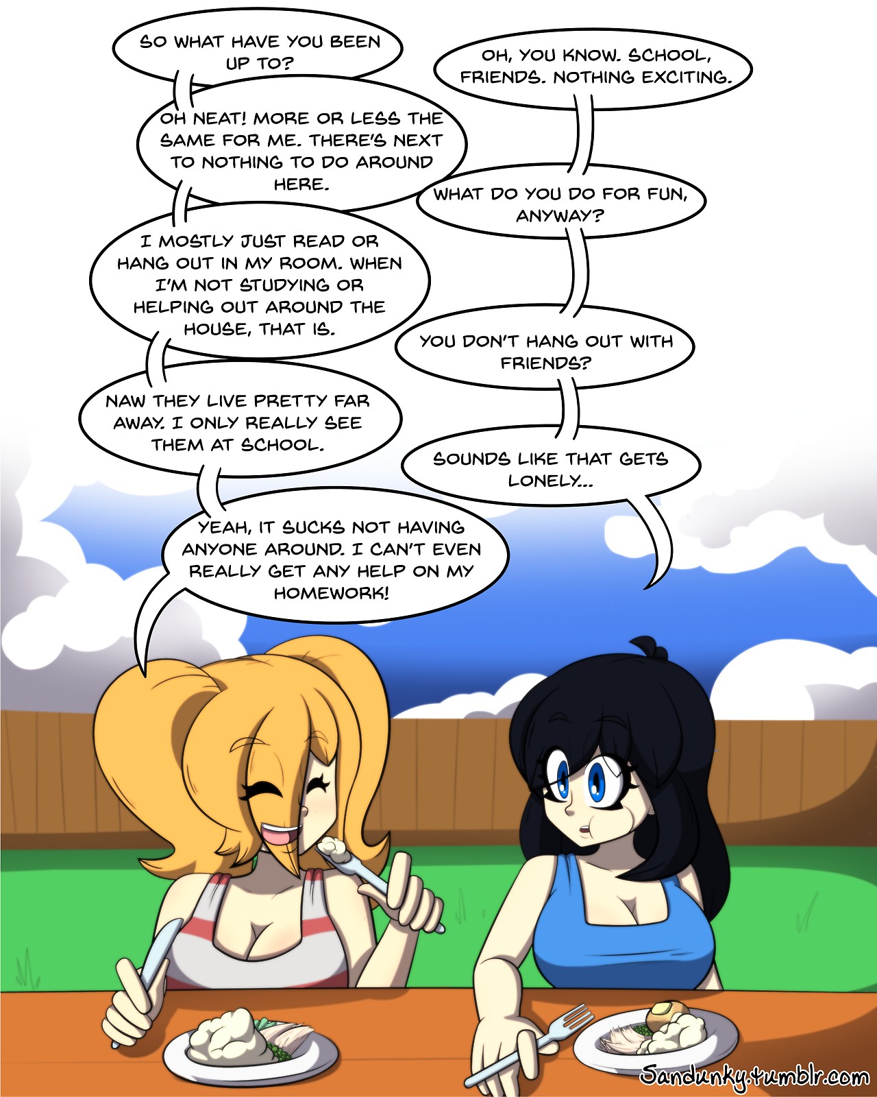 Thicker Than Water By Sandunky Porn Comics english 09