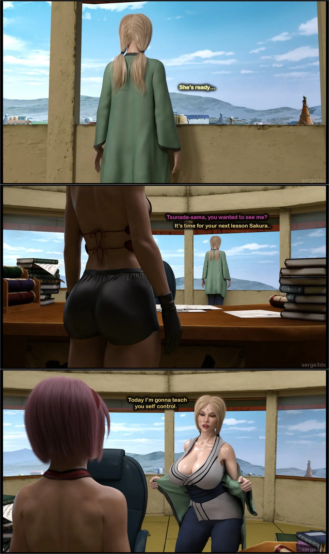 Training Tsunade Porn Comics english 03