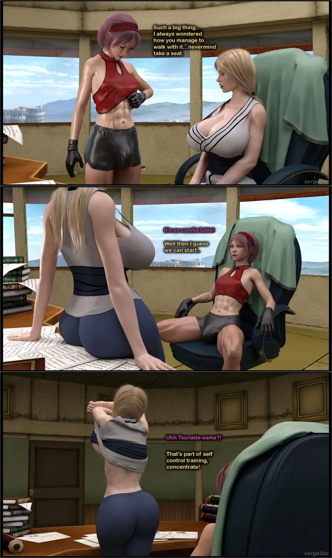 Training Tsunade Porn Comics english 05