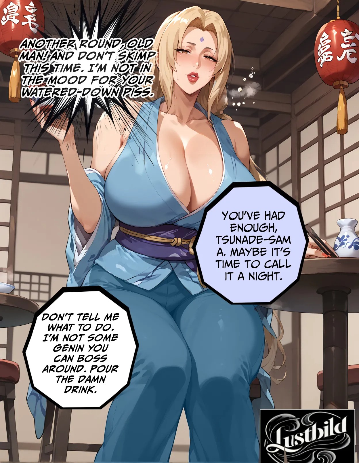 Tsunade (Story) Porn Comics english 02