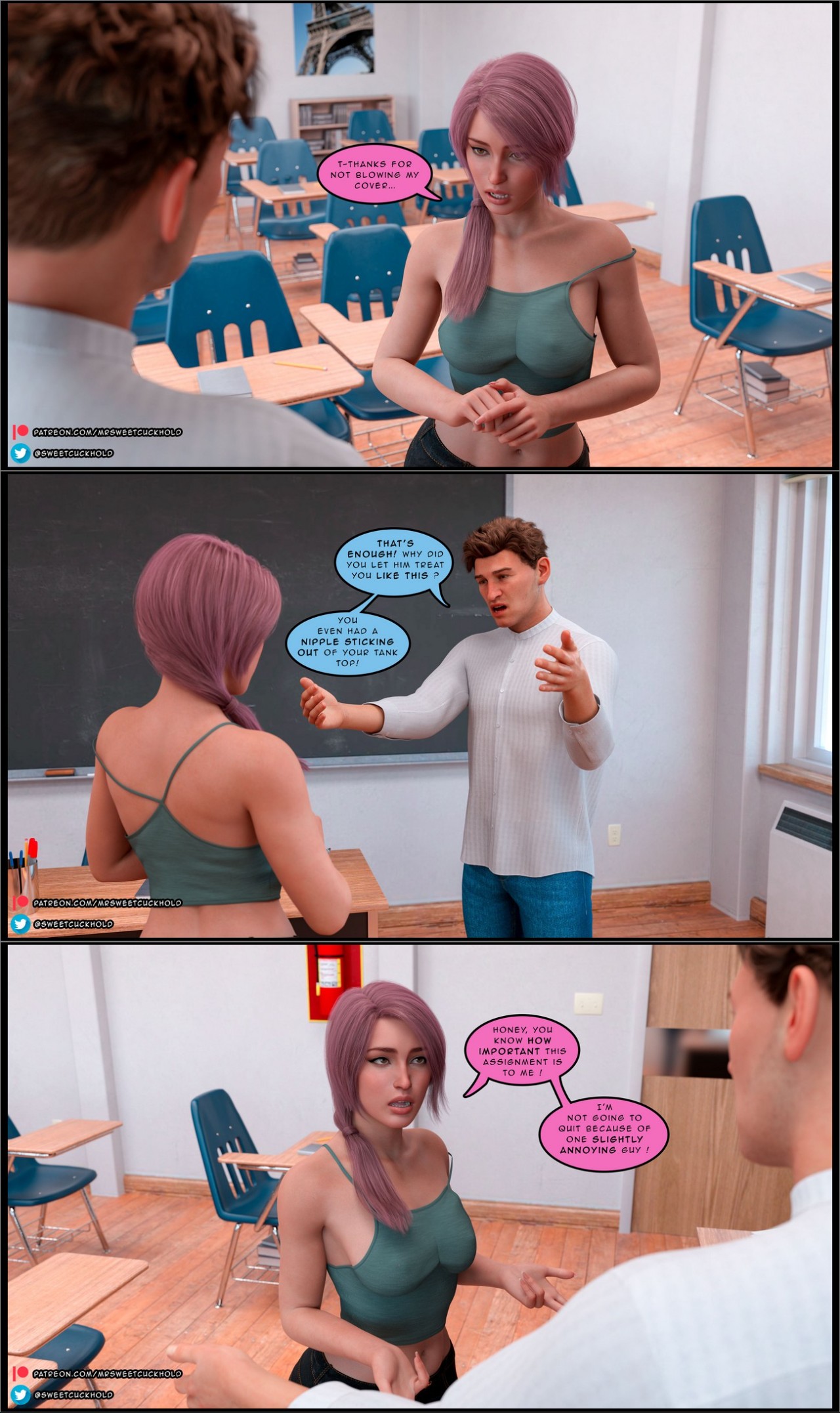 Undercover Betrayal Part 2 Porn Comics english 10