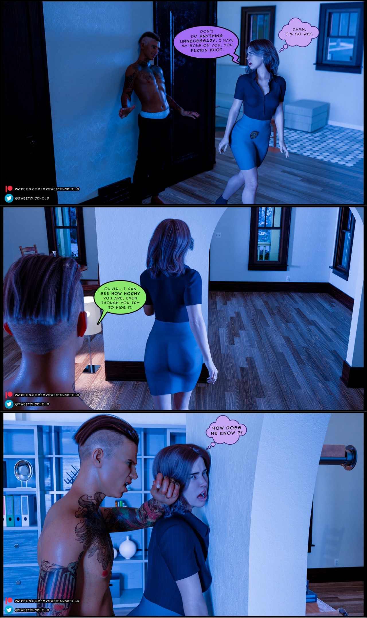 Undercover Betrayal Part 2 Porn Comics english 45