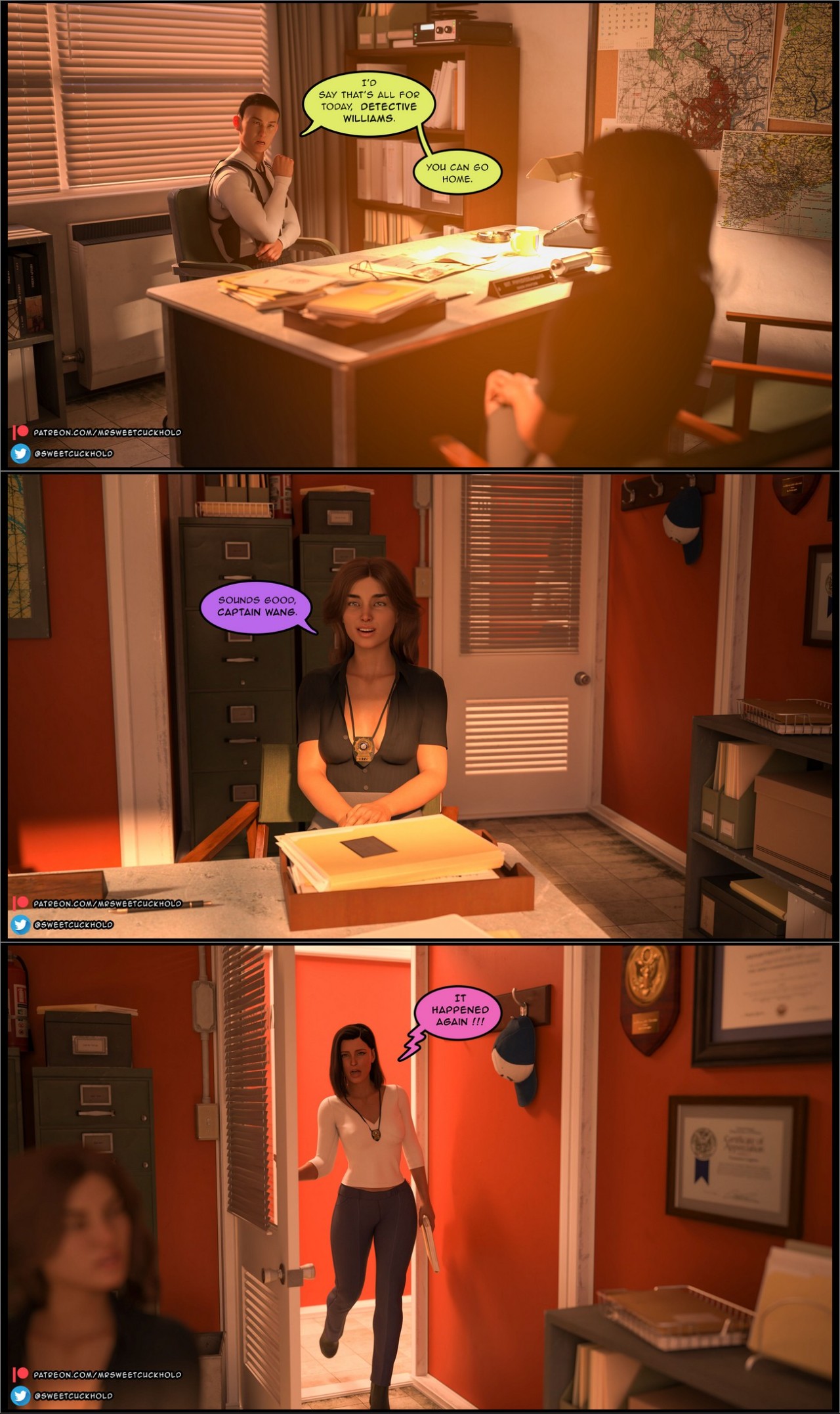Undercover Betrayal Porn Comics english 02