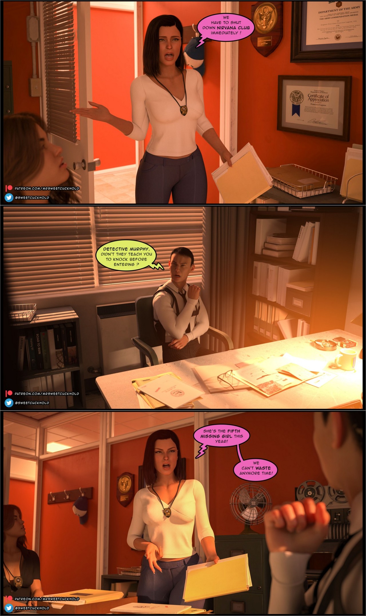 Undercover Betrayal Porn Comics english 03