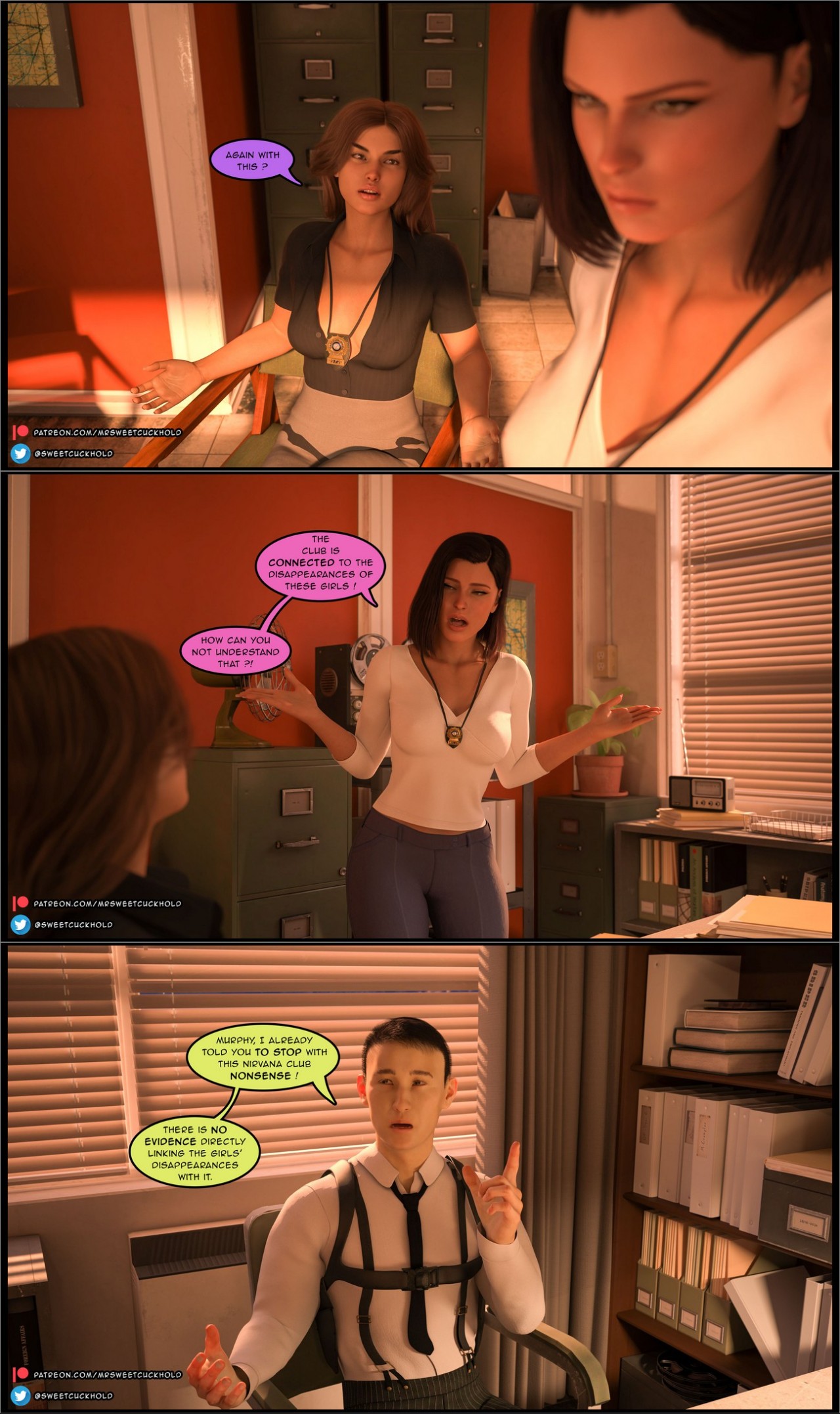 Undercover Betrayal Porn Comics english 04