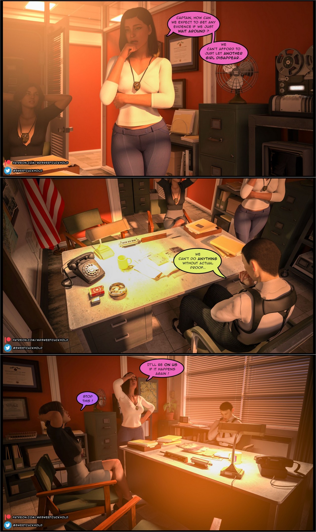 Undercover Betrayal Porn Comics english 05