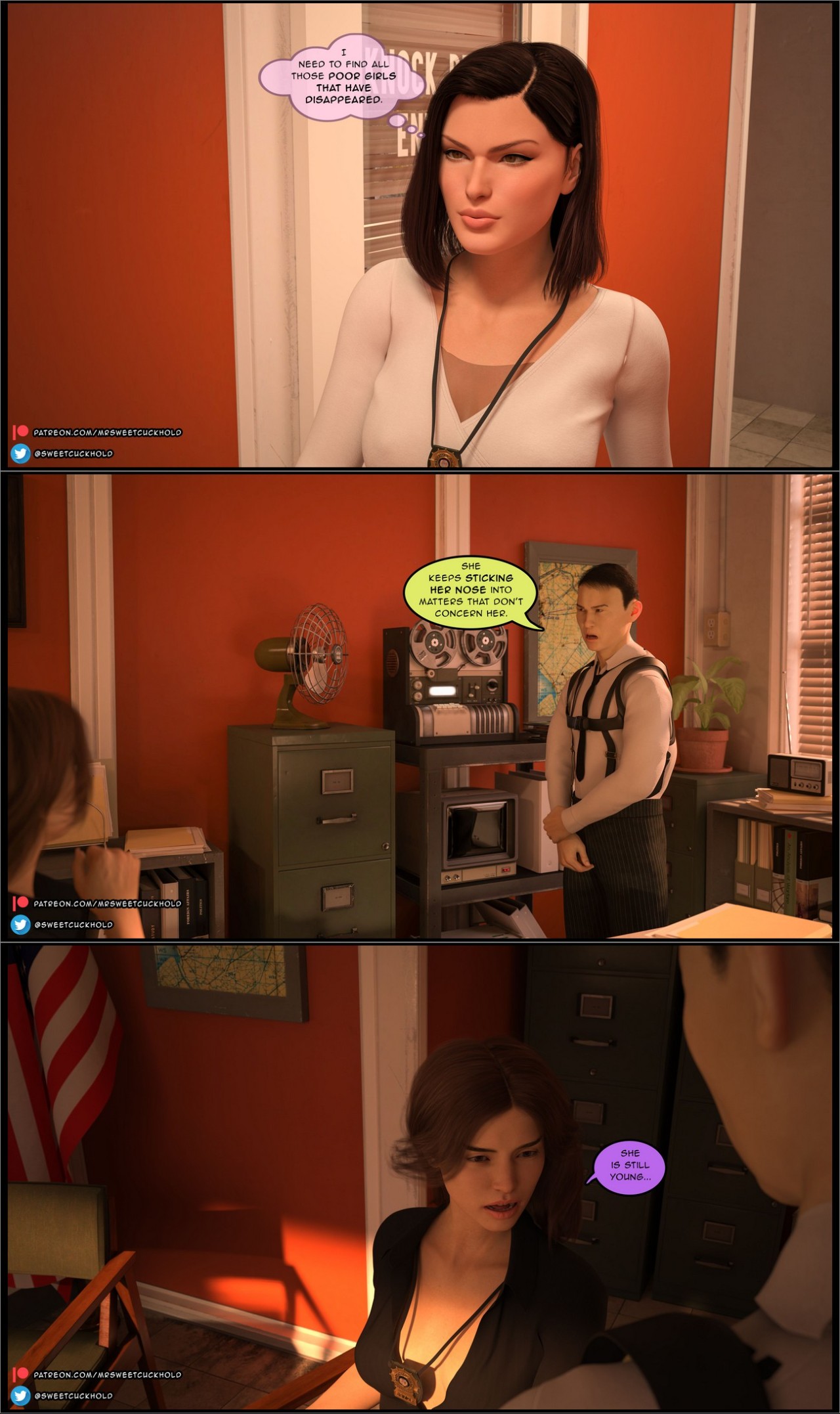 Undercover Betrayal Porn Comics english 10
