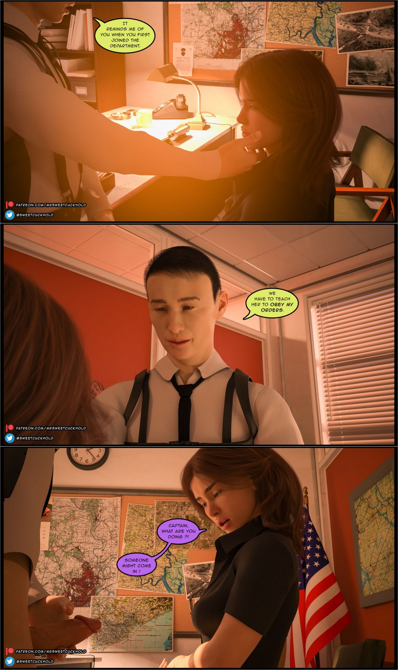 Undercover Betrayal Porn Comics english 11