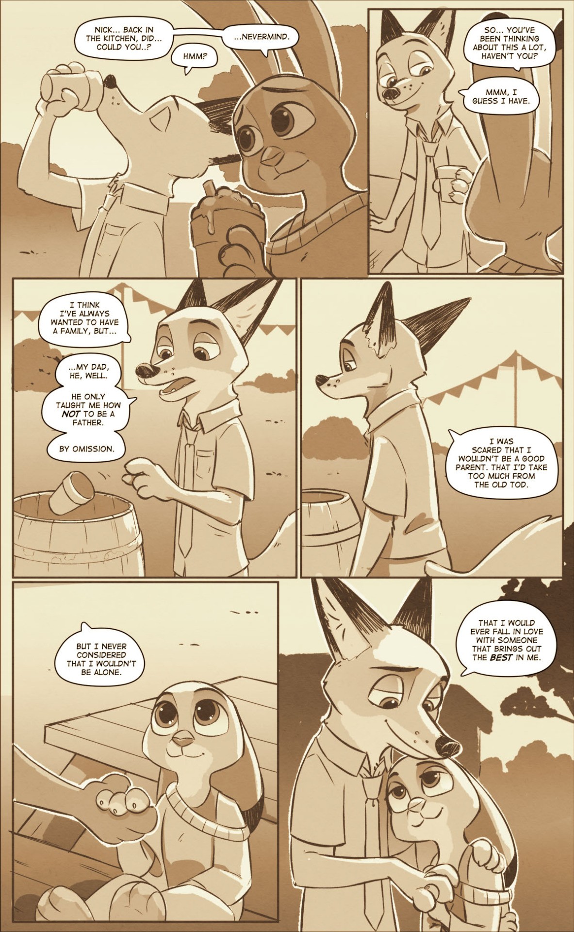 Water Under The Burrows Part 5: The Best In Me Porn Comics english 04
