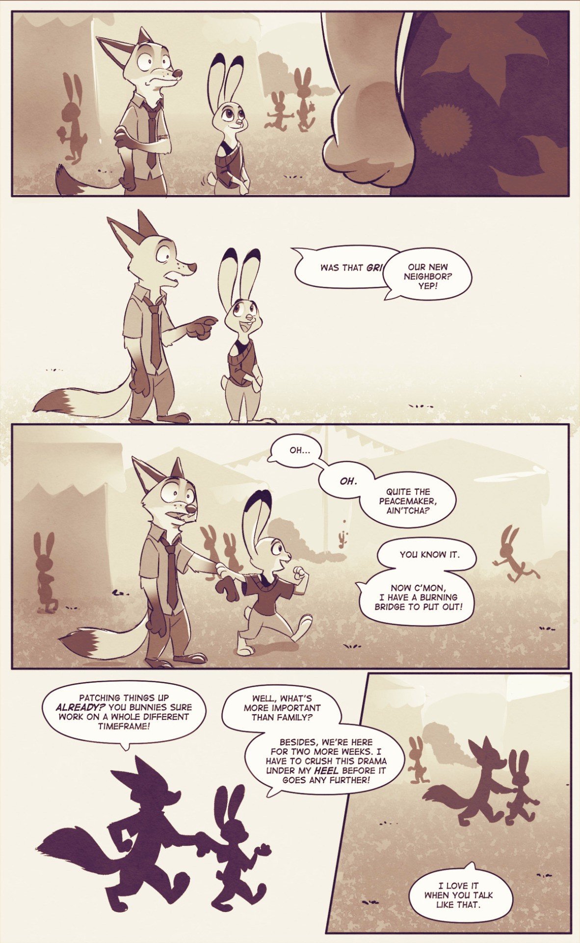 Water Under The Burrows Part 7: Bad Animal Porn Comics english 10