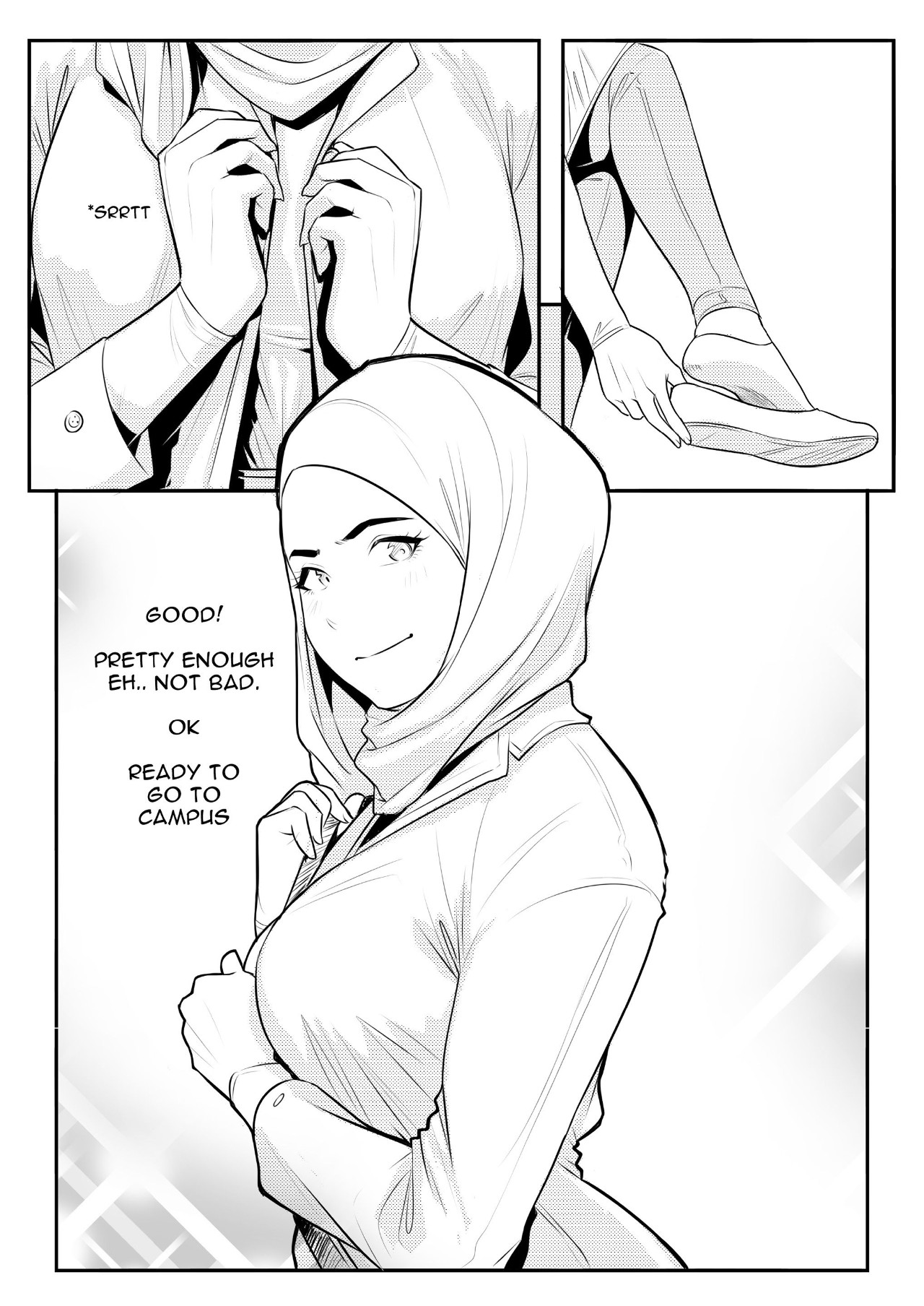 Wet By Hijabolic Porn Comics english 11