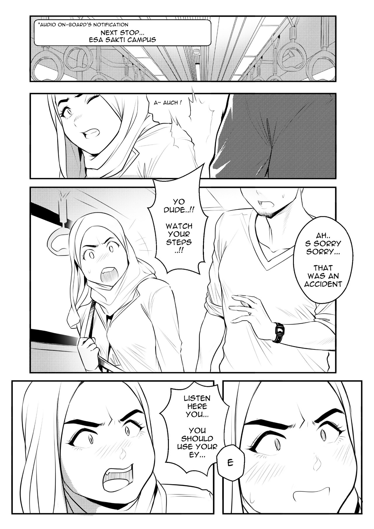 Wet By Hijabolic Porn Comics english 13