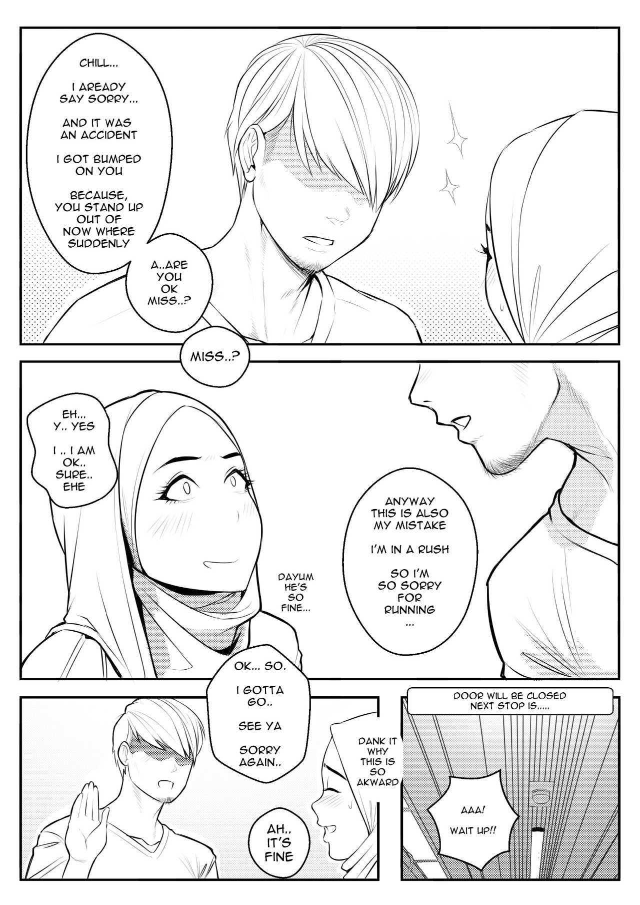 Wet By Hijabolic Porn Comics english 14