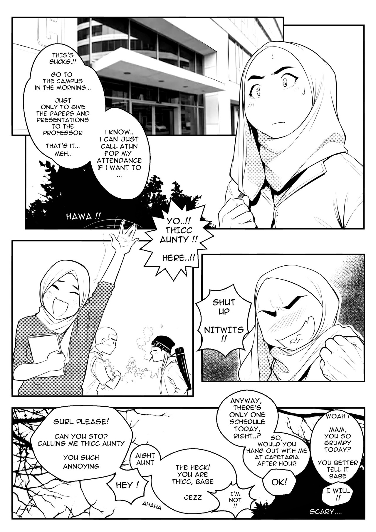 Wet By Hijabolic Porn Comics english 15
