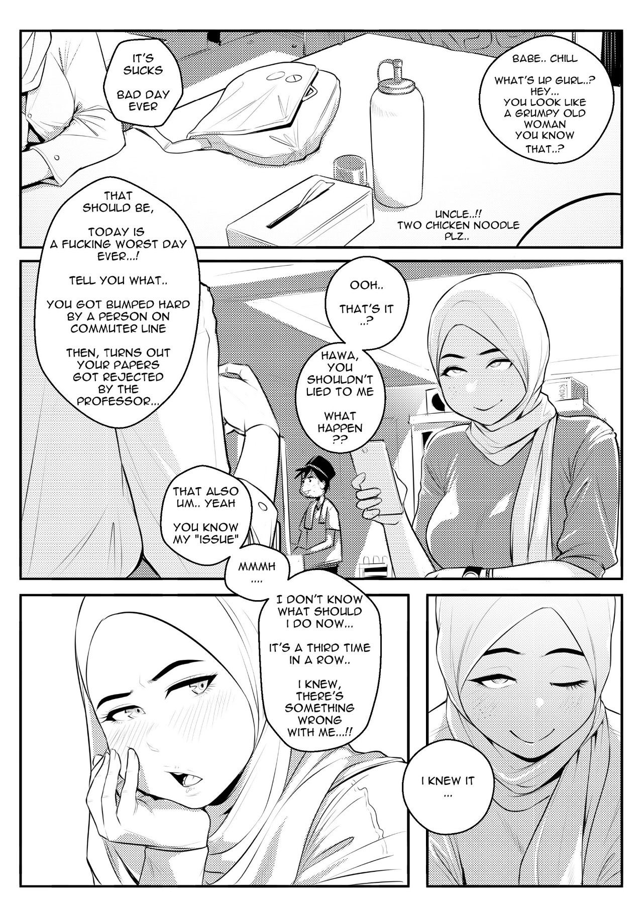 Wet By Hijabolic Porn Comics english 16