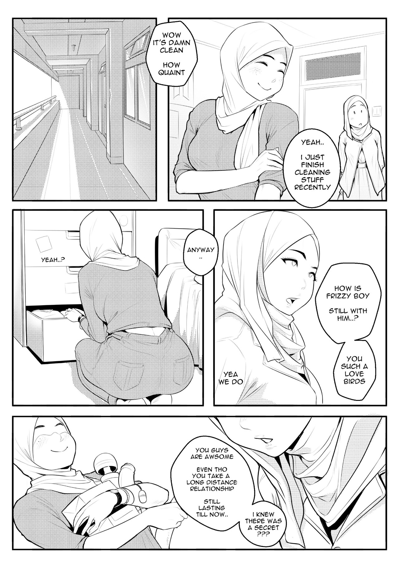 Wet By Hijabolic Porn Comics english 18