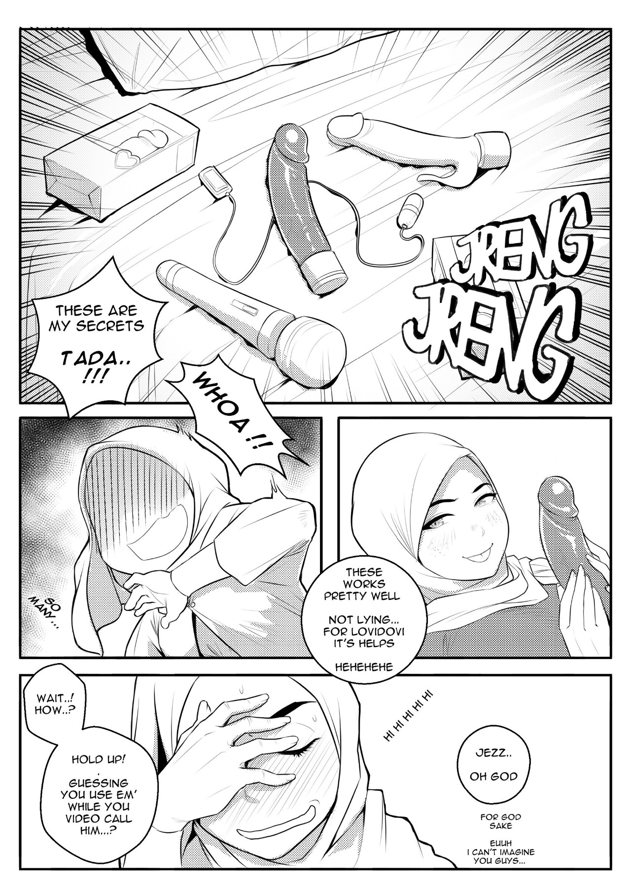 Wet By Hijabolic Porn Comics english 19