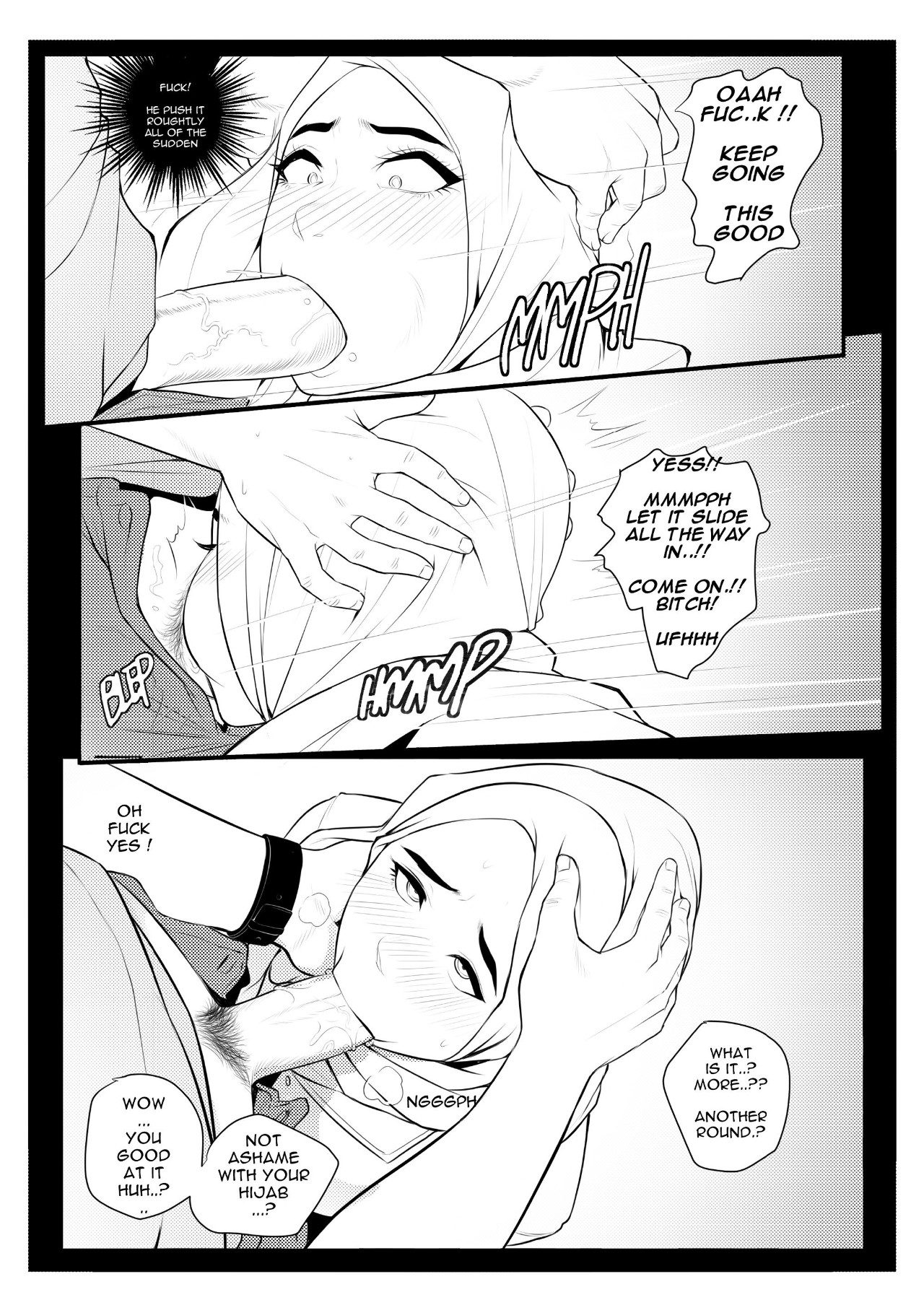 Wet By Hijabolic Porn Comics english 29