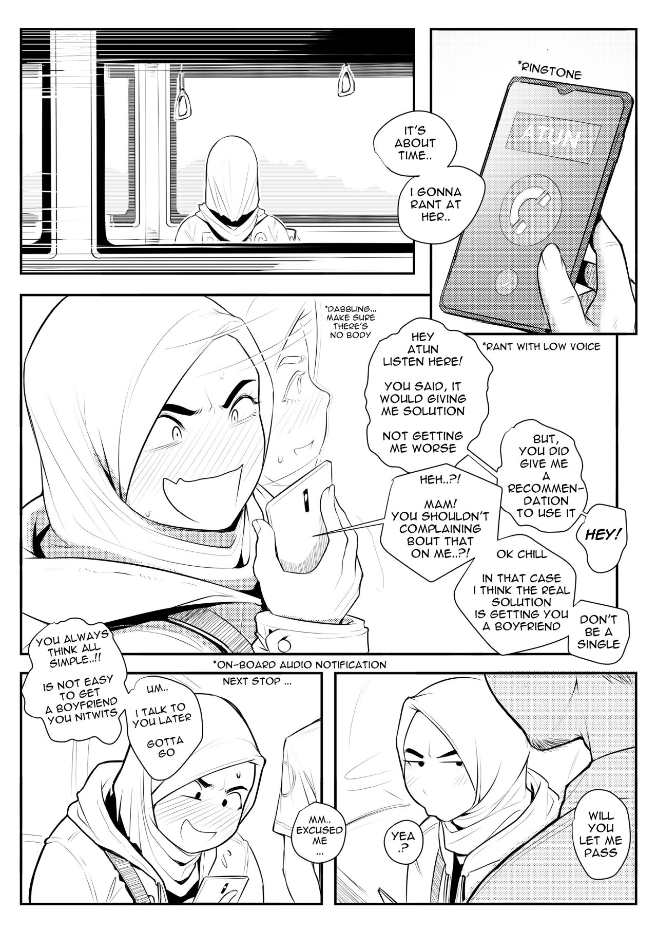 Wet By Hijabolic Porn Comics english 36