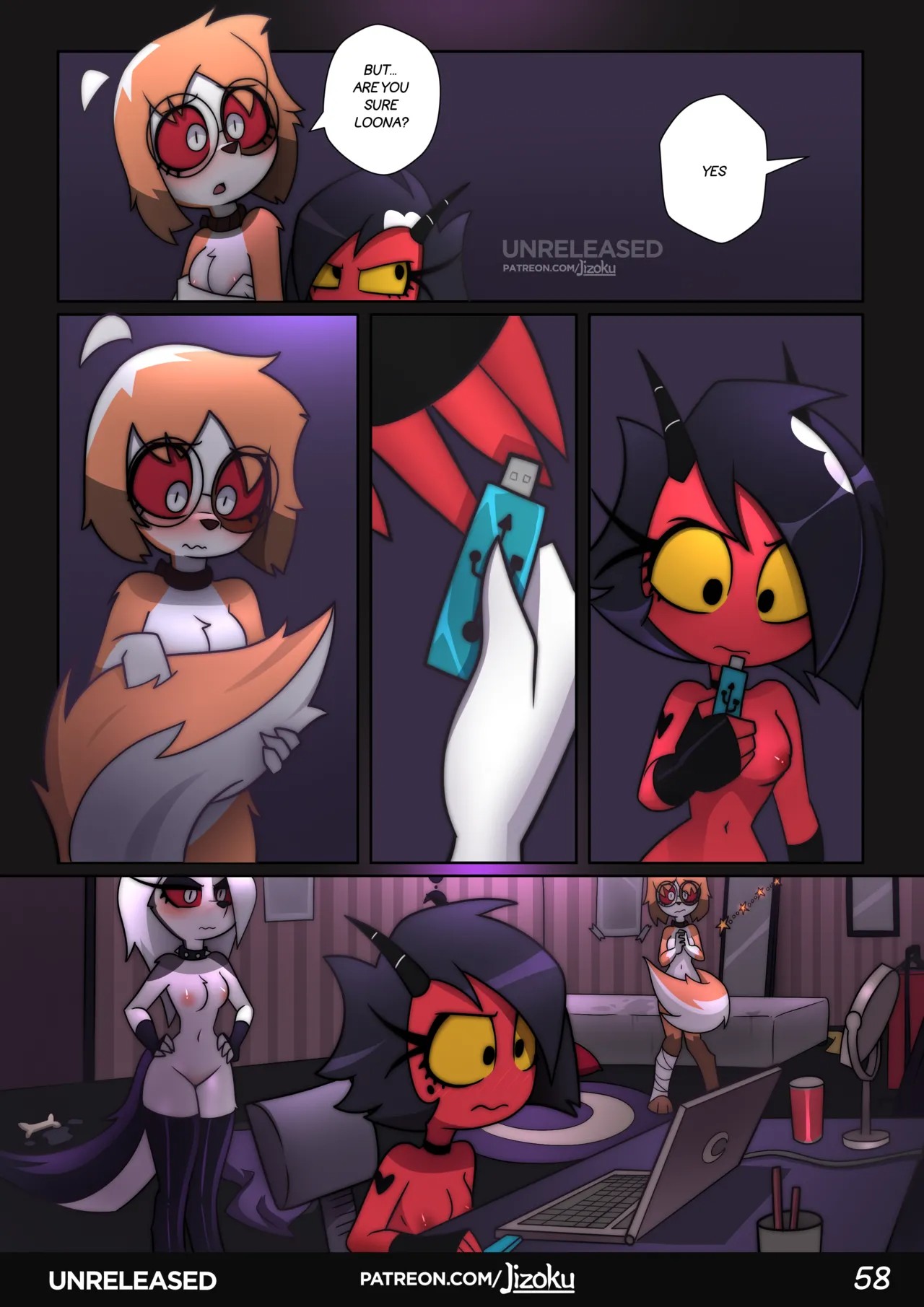 A Night With Loona Part 2  Porn Comics english 64
