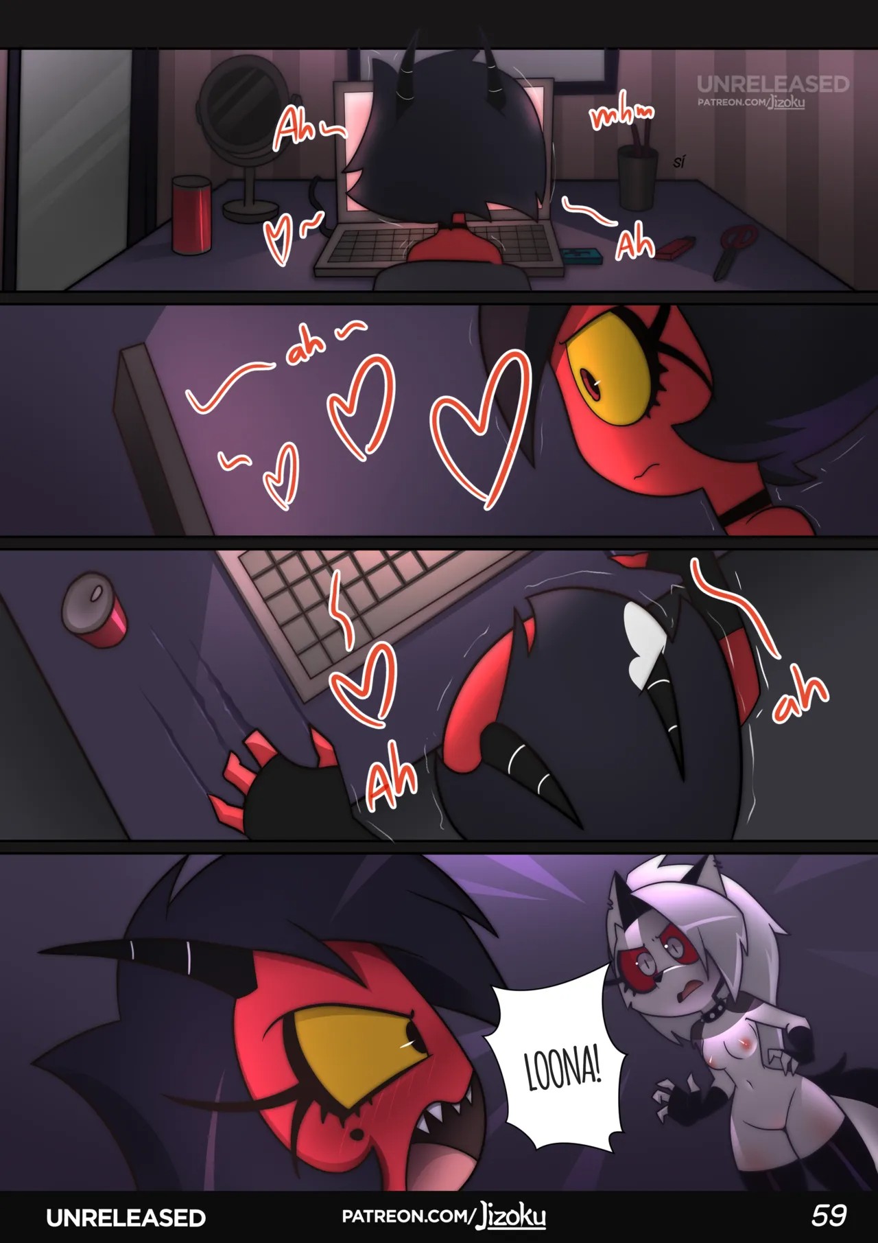 A Night With Loona Part 2  Porn Comics english 65