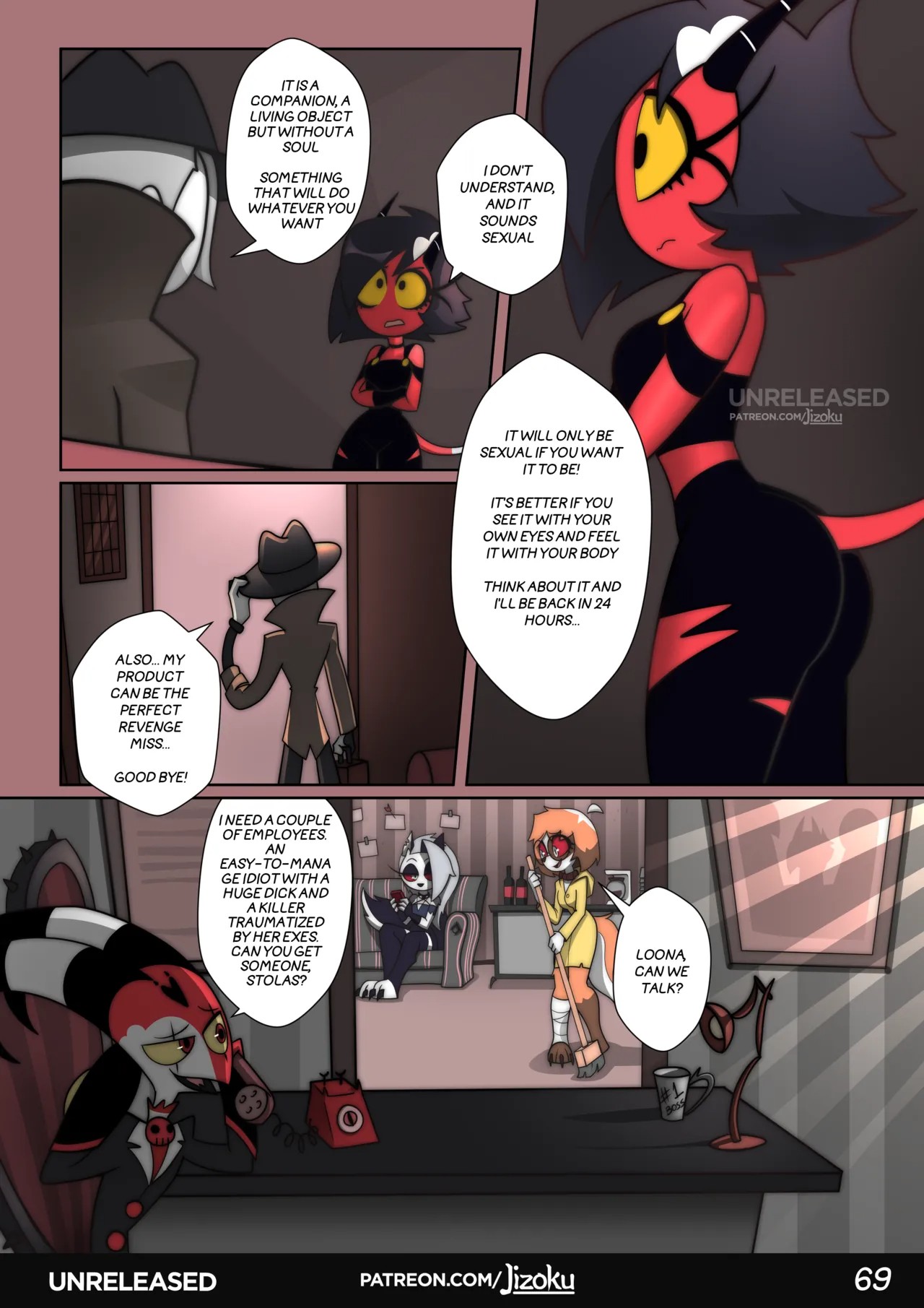 A Night With Loona Part 2  Porn Comics english 75