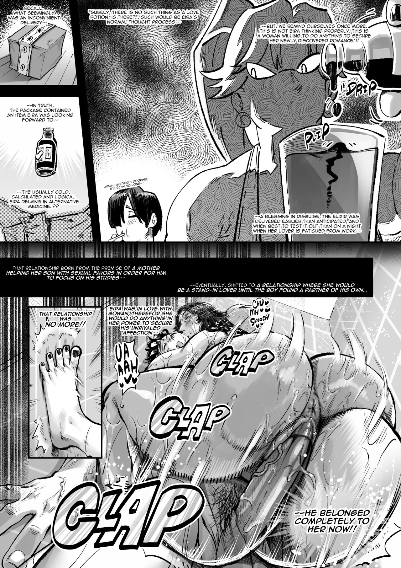 A Strict Mother's Unhindered Desire  Porn Comics english 26