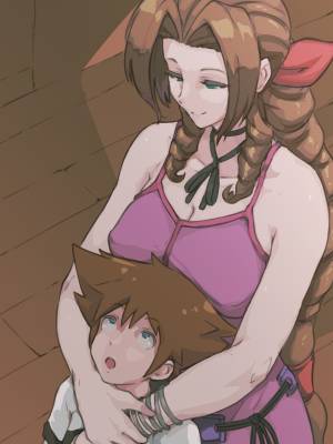 Aerith x Sora Porn Comics english 02