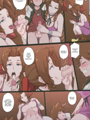 Aerith x Sora Porn Comics english 03