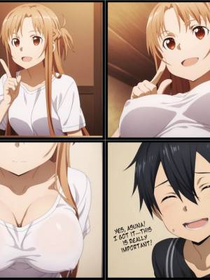 AI Generated: Asuna Porn Comics english 02