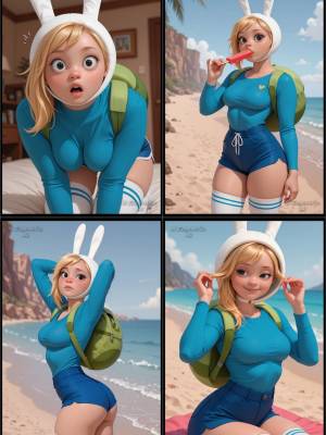 AI Generated: Fionna Porn Comics english 02