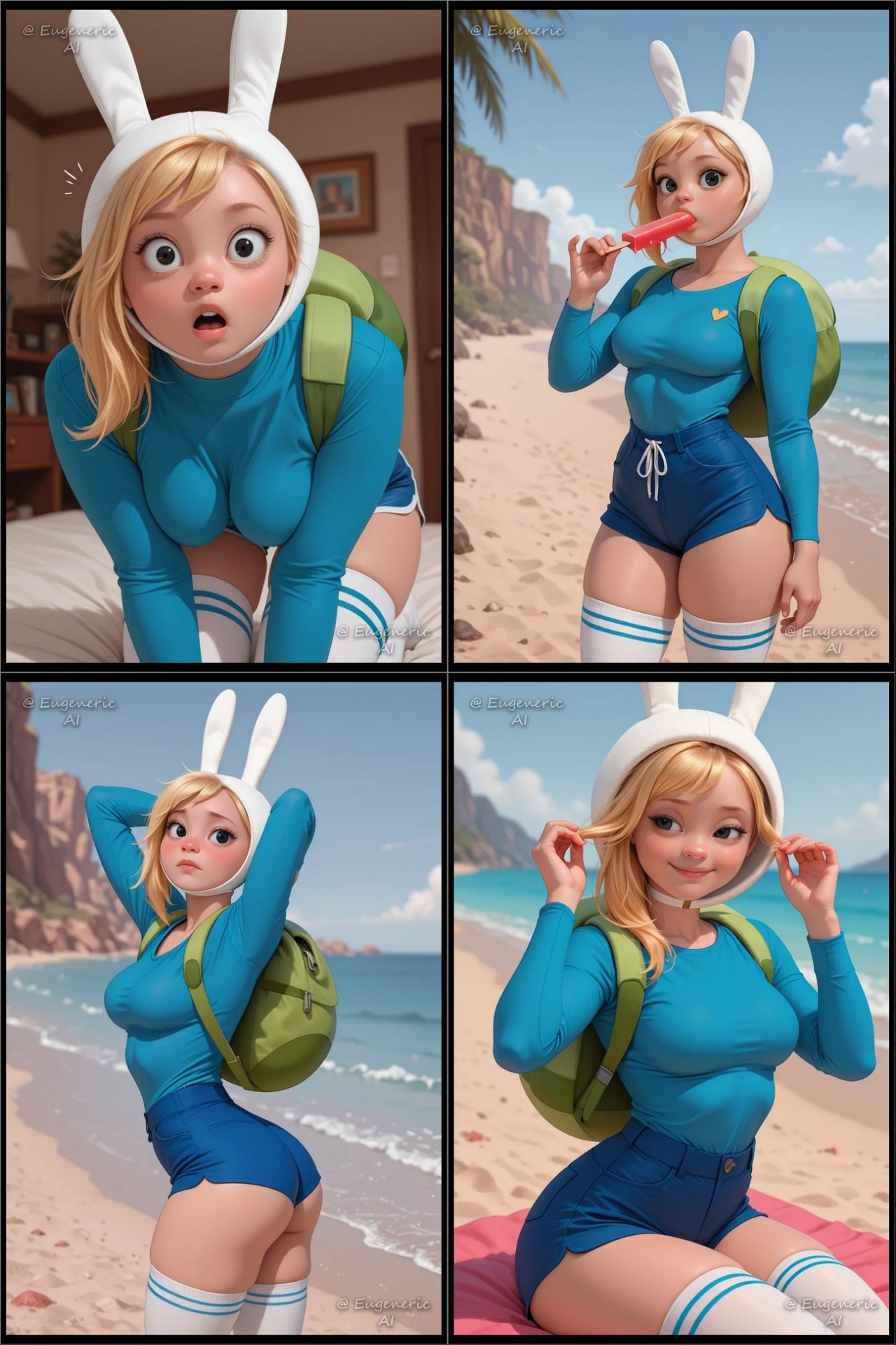 AI Generated: Fionna Porn Comics english 02