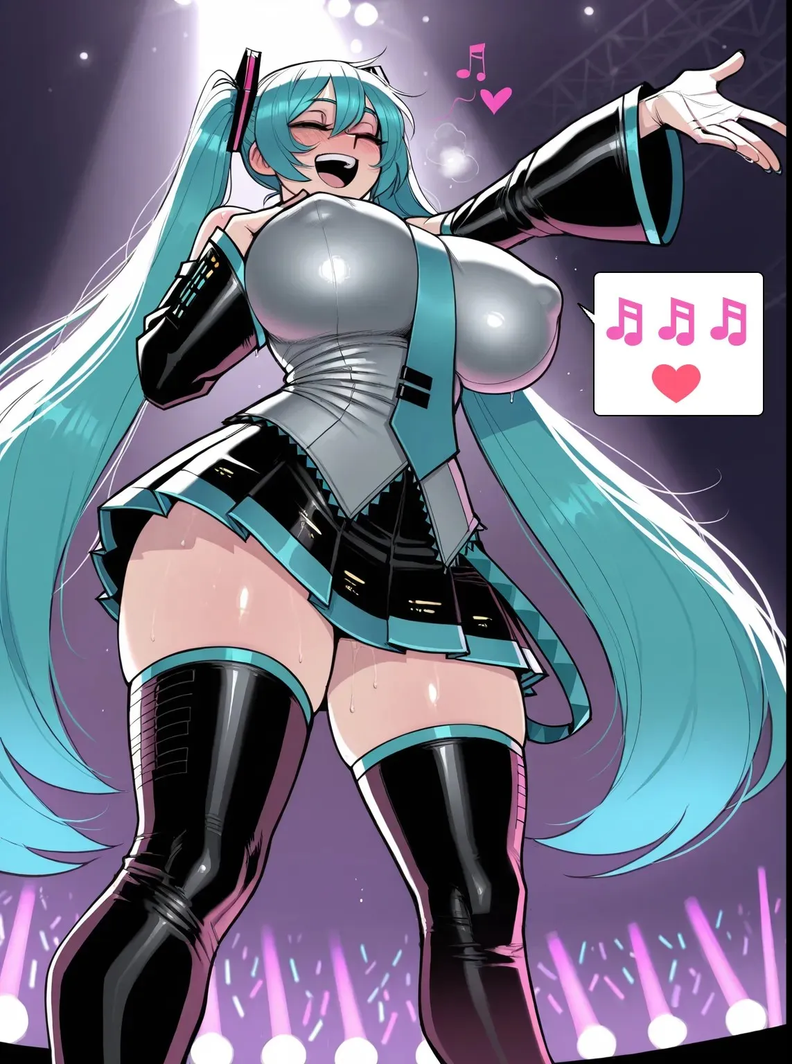 Miku generated explicit