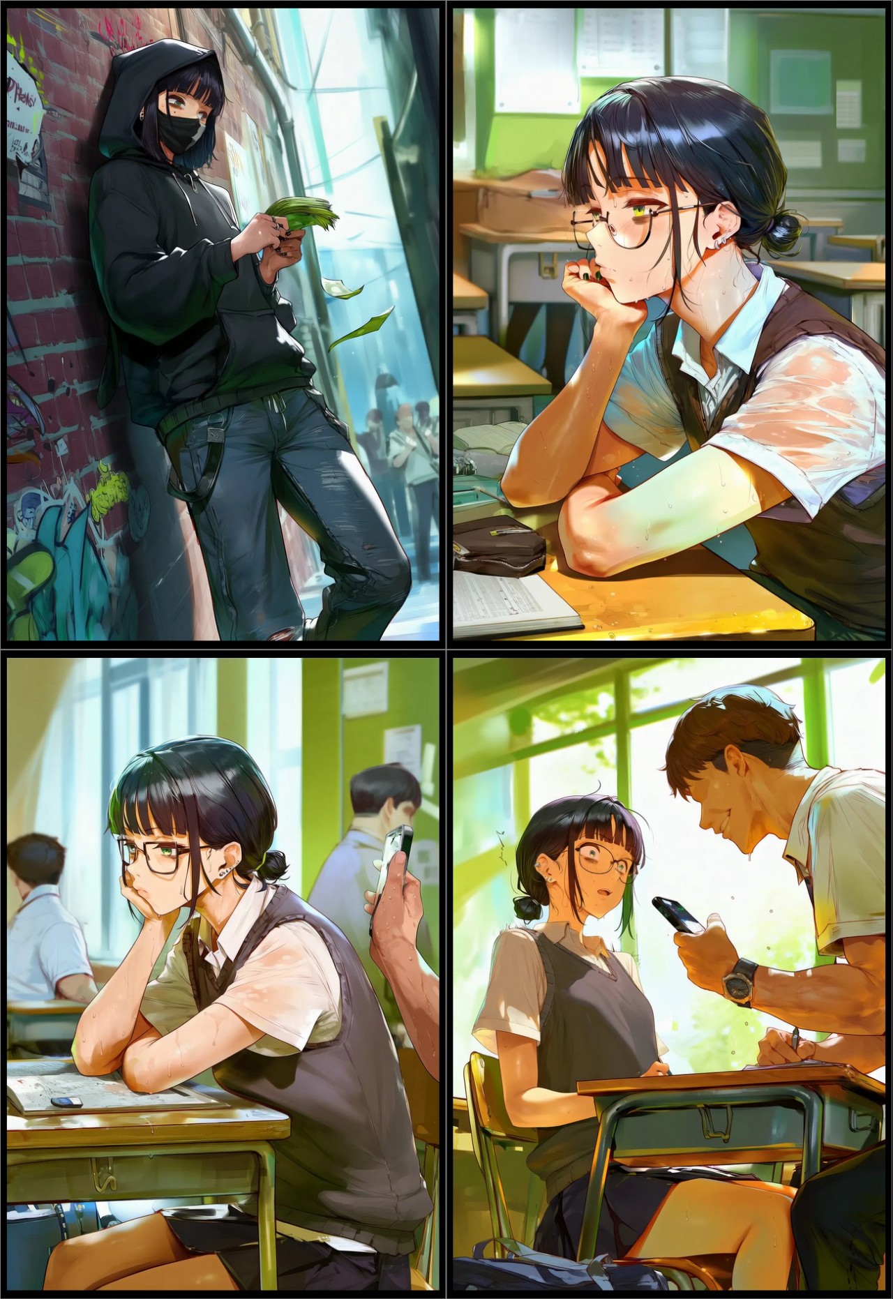 AI Generated: Mitsuki Koga Porn Comics english 06