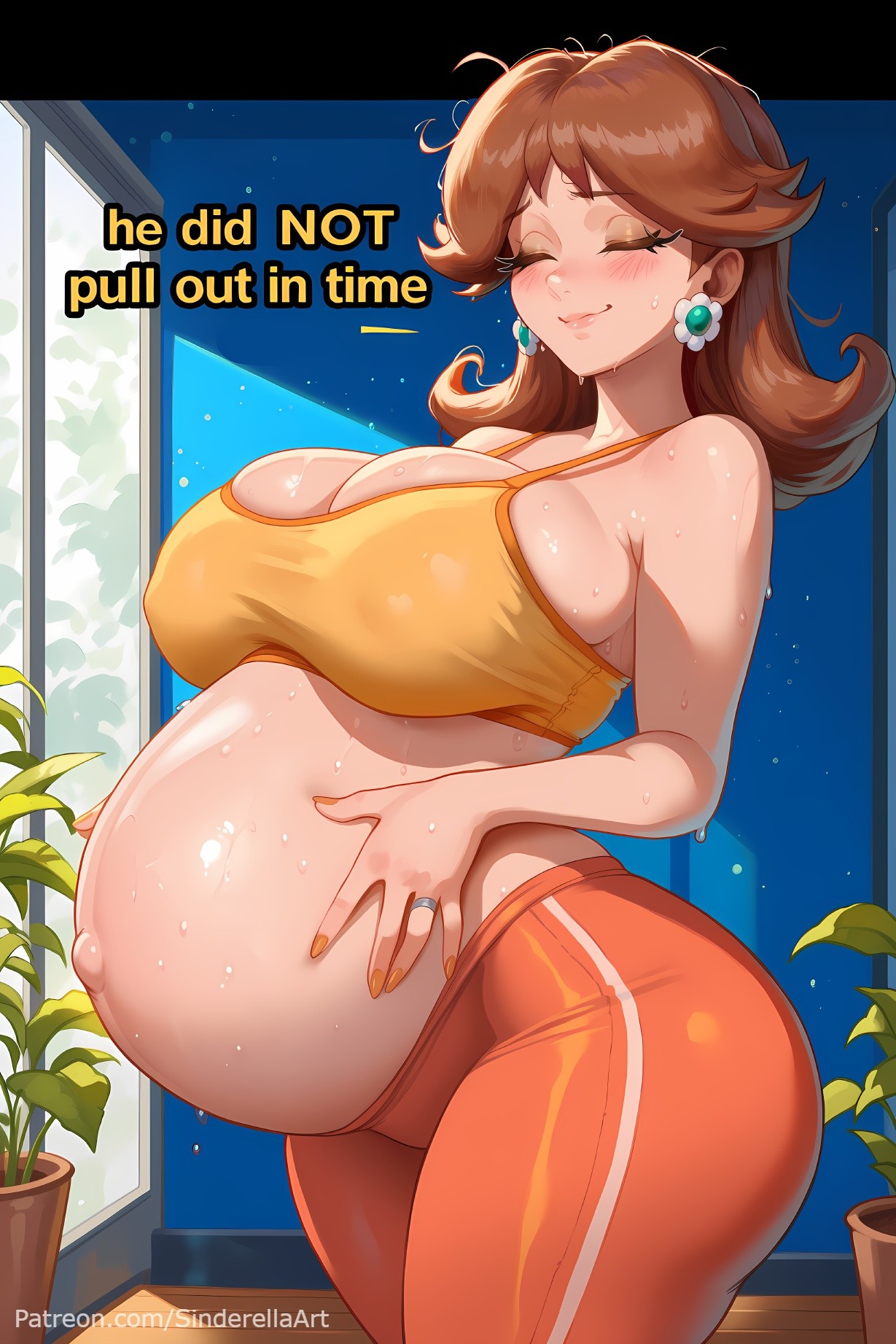 AI Generated: Princess Daisy By SinderellaAI Porn Comics english 36