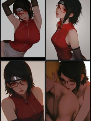 AI Generated: Sarada Uchiha And Naruto Porn Comics english 02