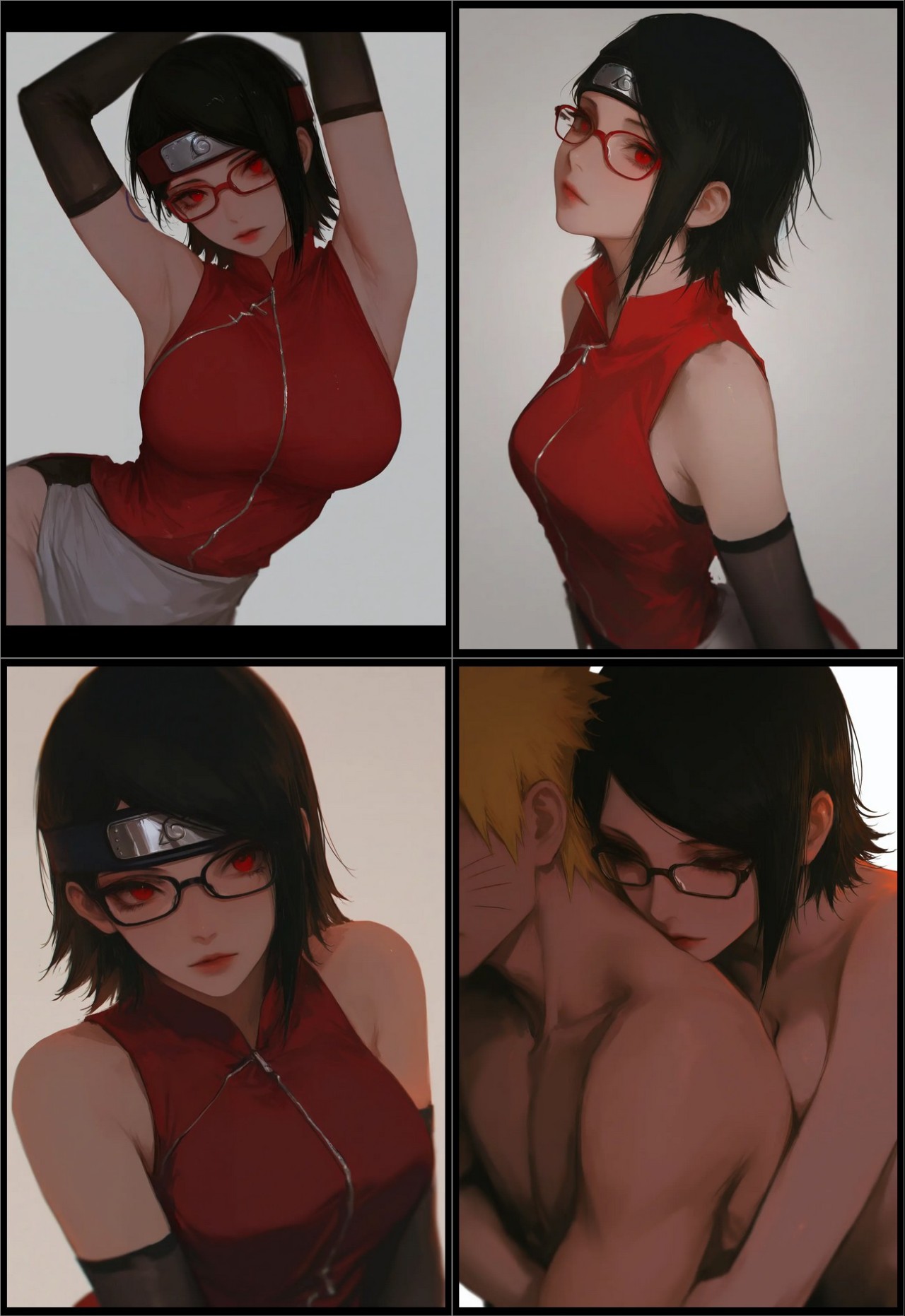 AI Generated: Sarada Uchiha And Naruto Porn Comics english 02