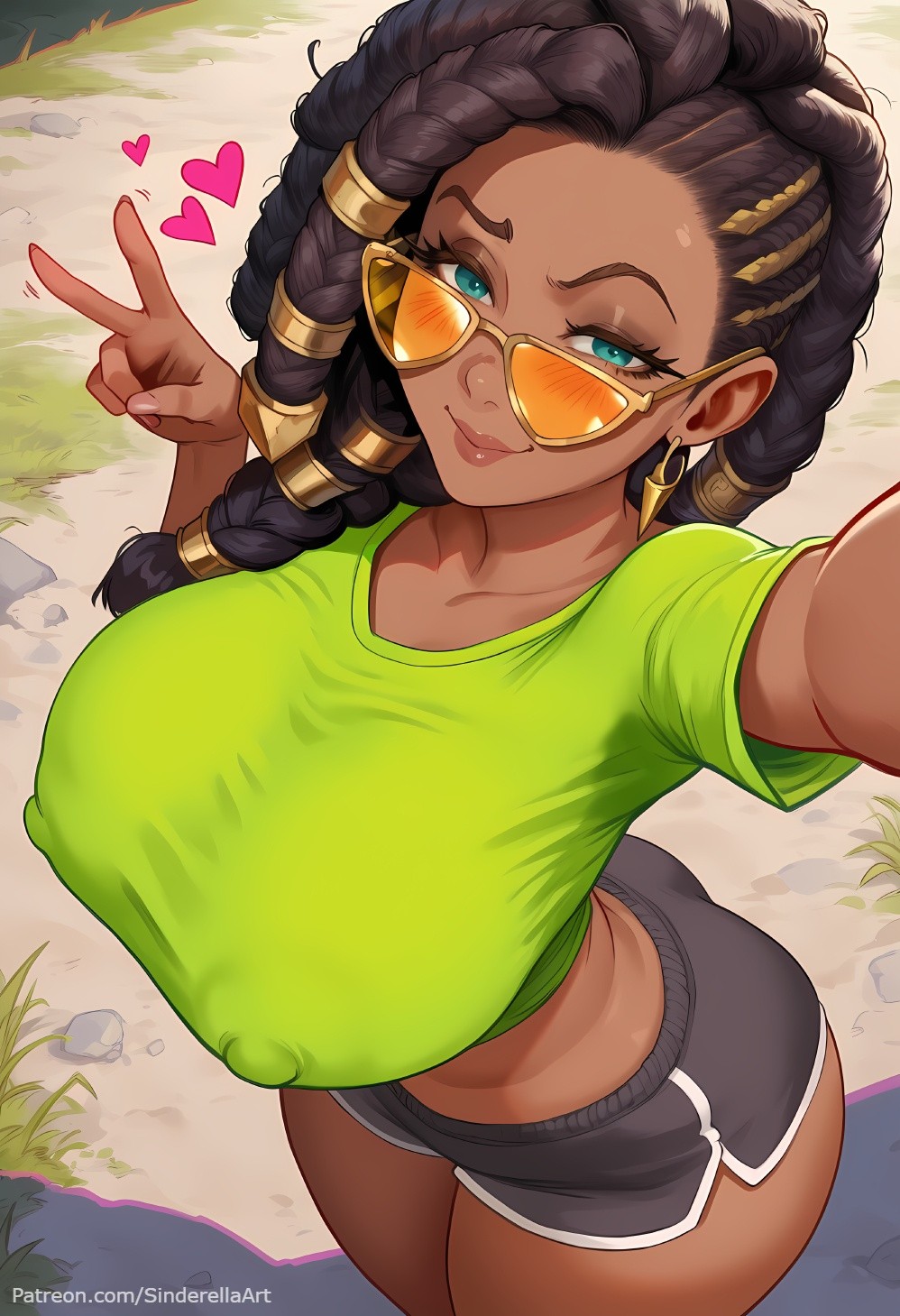 AI Generated: Senna By SinderellaArt Porn Comics english 02