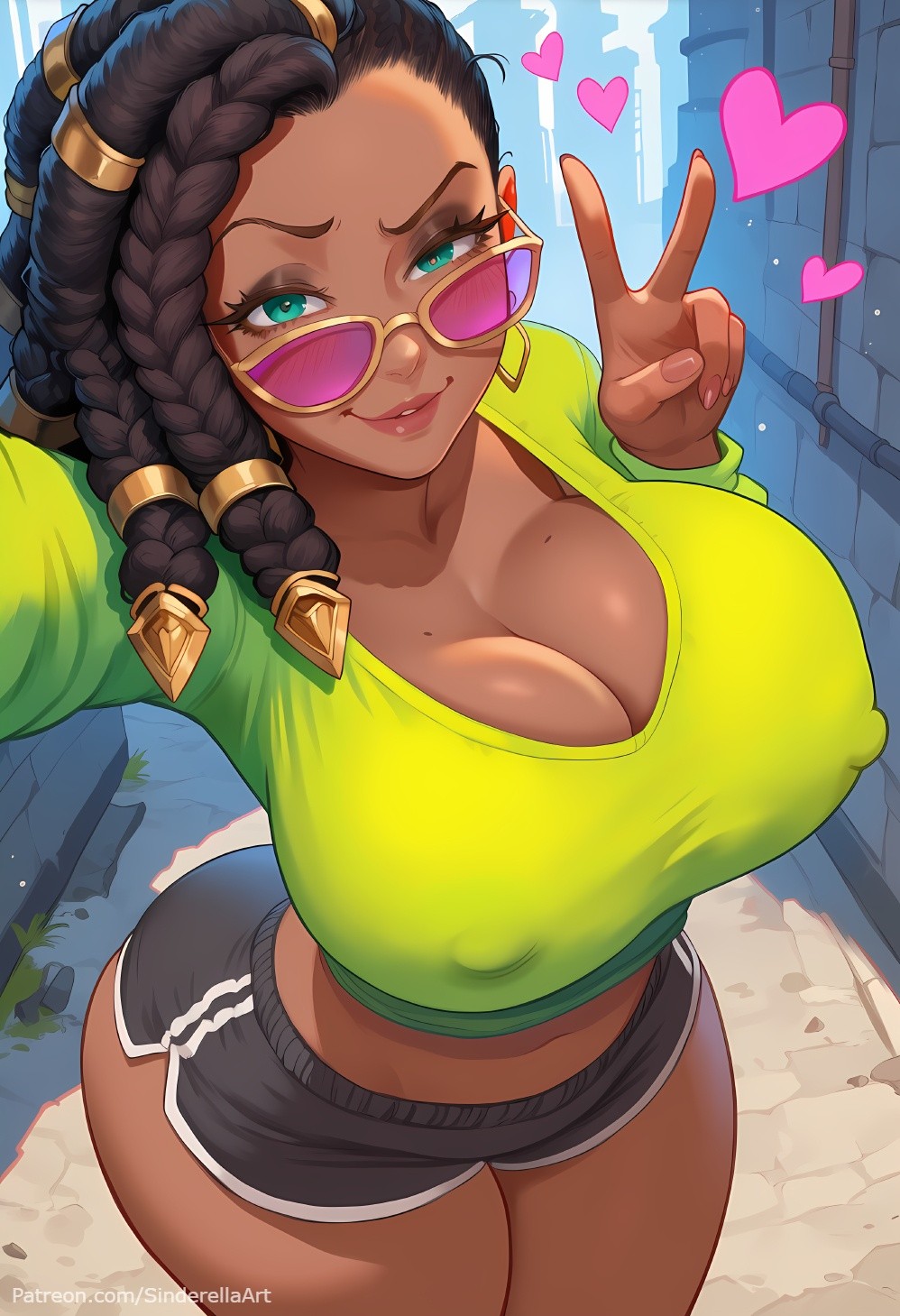 AI Generated: Senna By SinderellaArt Porn Comics english 03