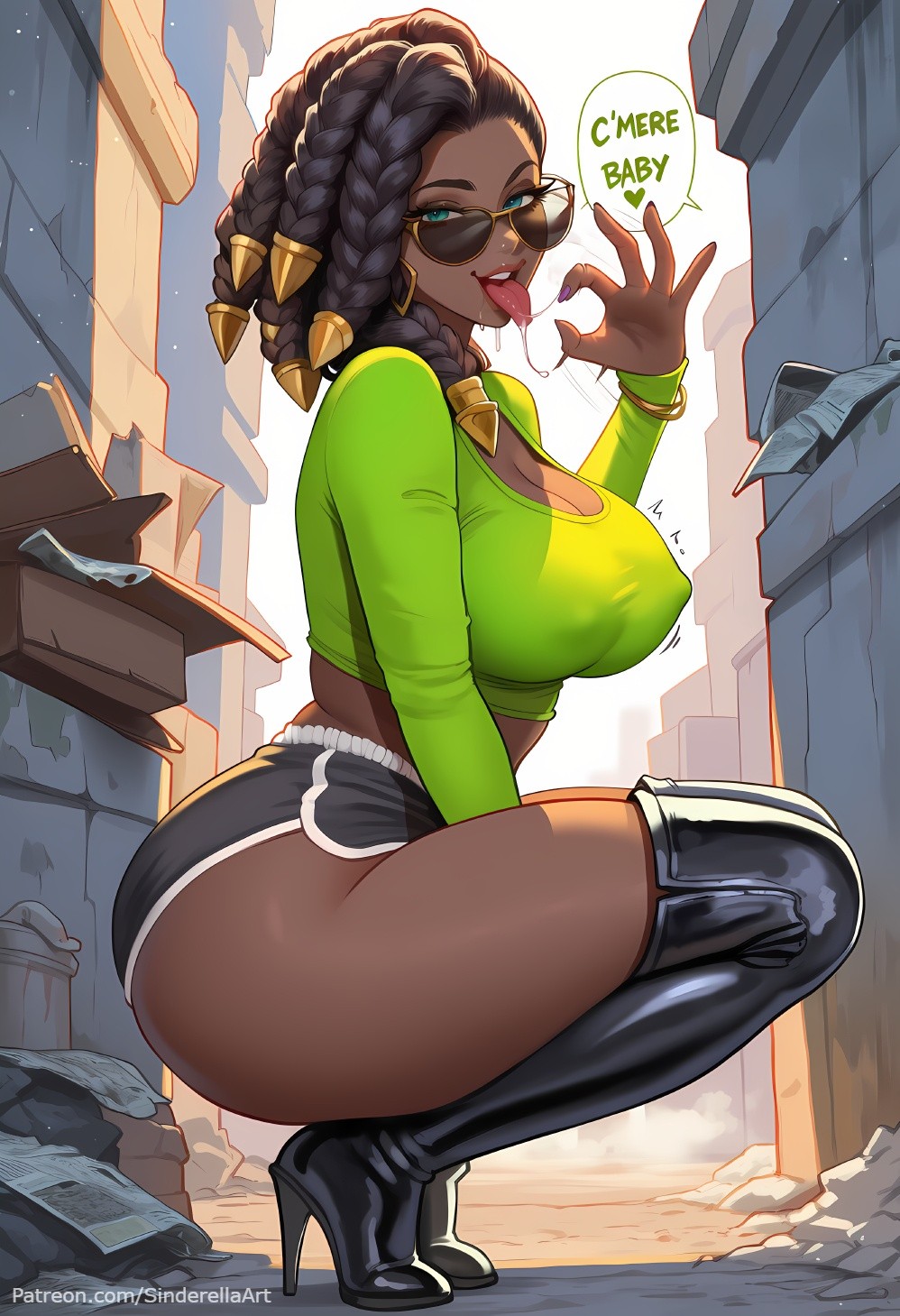 AI Generated: Senna By SinderellaArt Porn Comics english 19