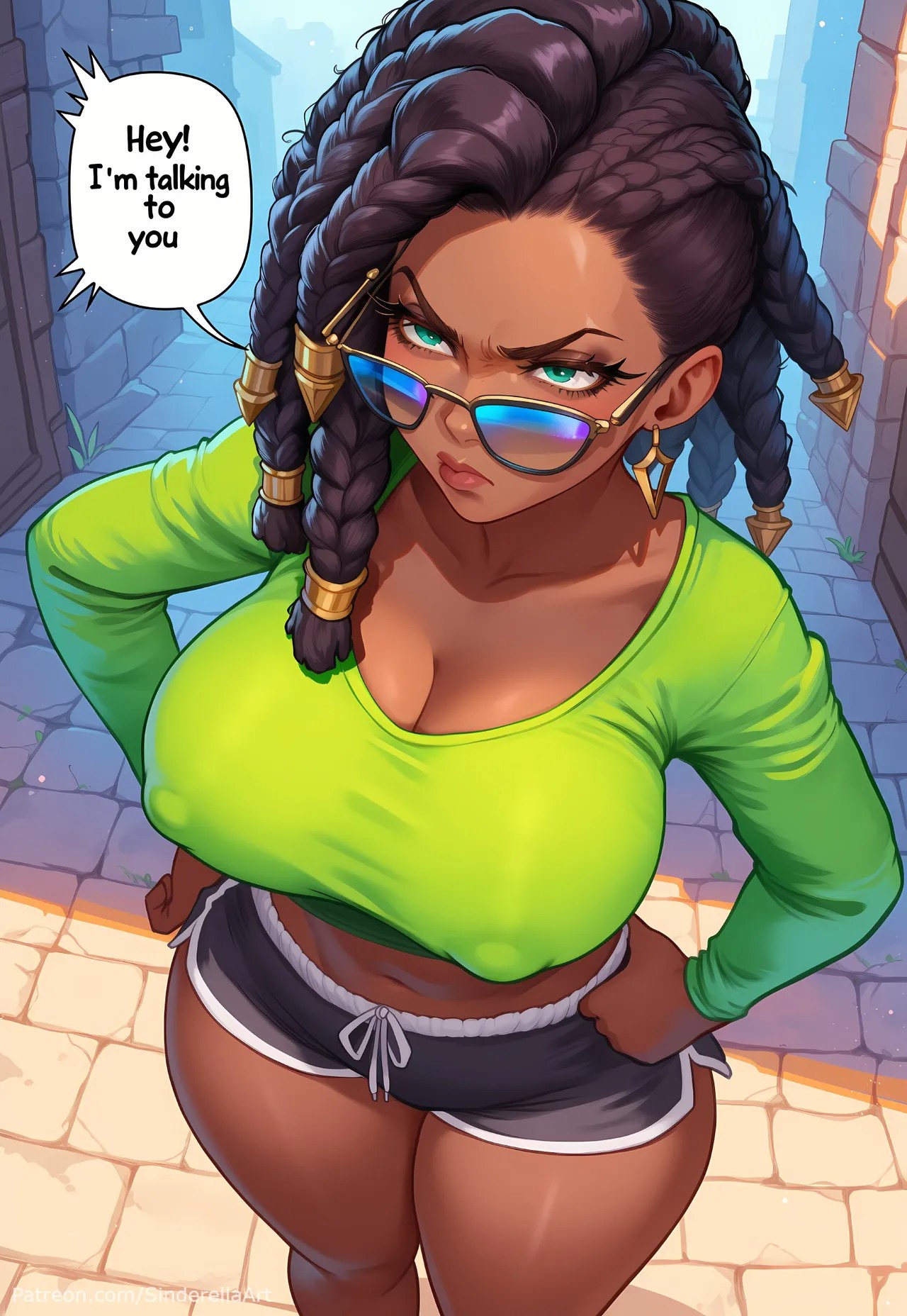 AI Generated: Senna By SinderellaArt Porn Comics english 23