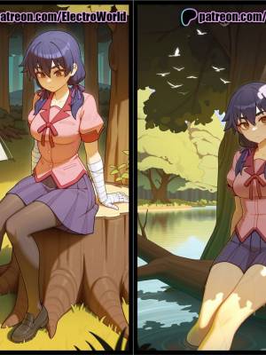 AI Generated: Suruga Kanbaru Porn Comics english 03