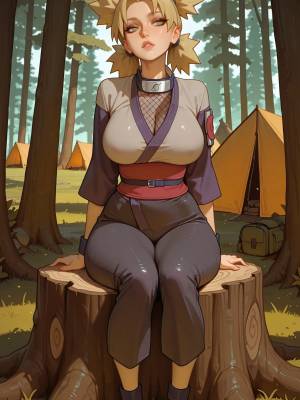 AI Generated: Temari By ElectroWorld Porn Comics english 04