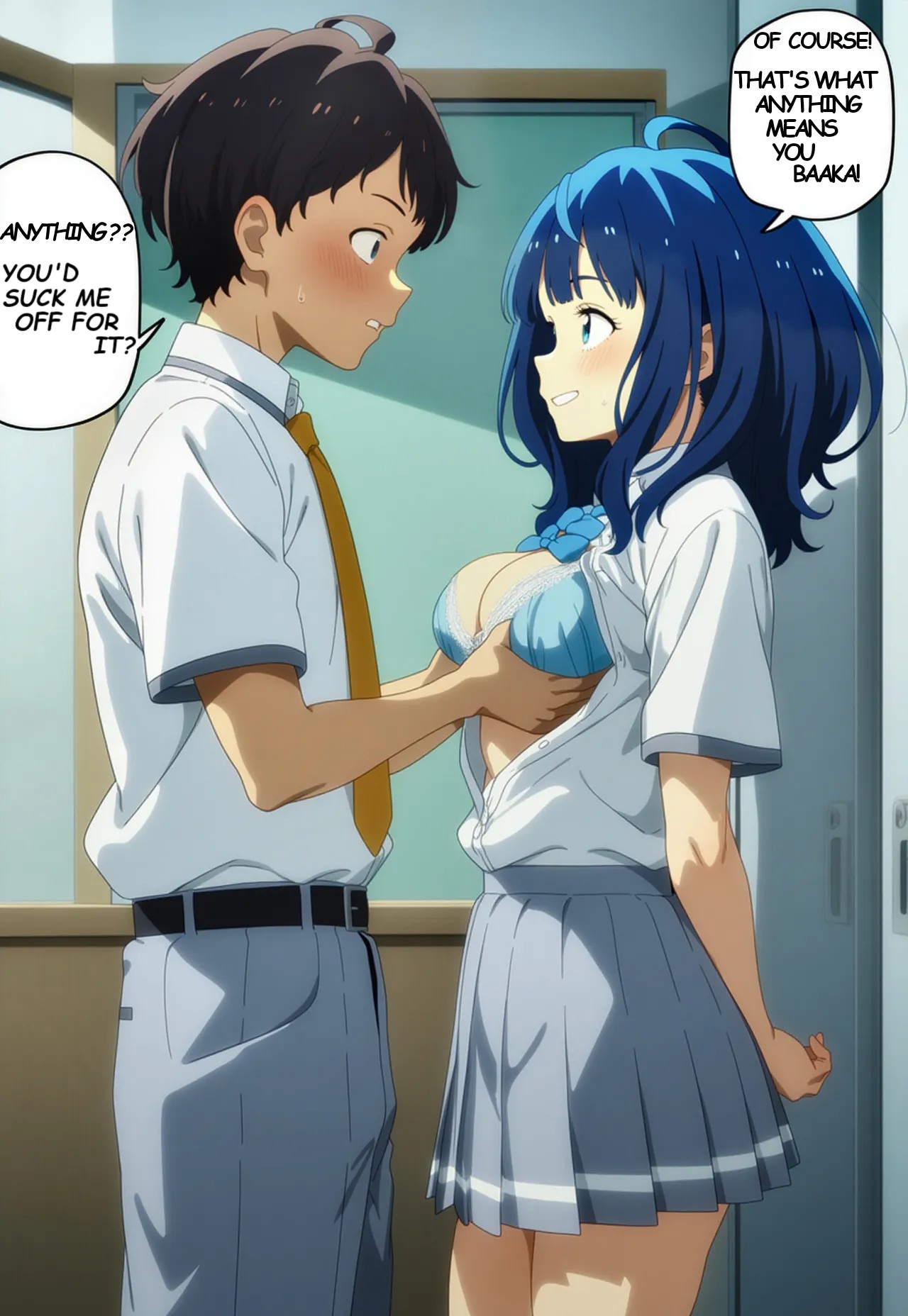 AI Generated: Yanami Anna Porn Comics english 03