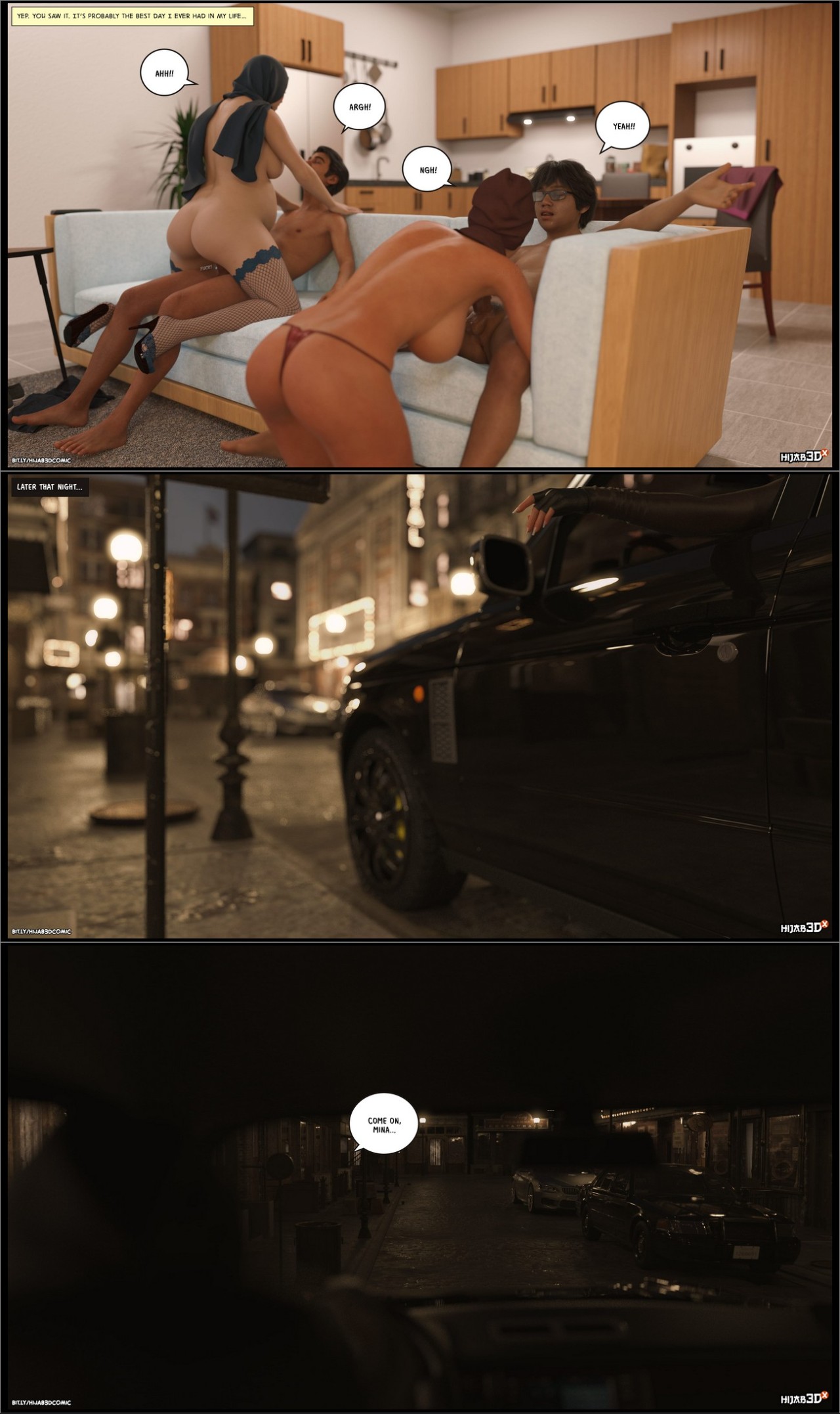 Alpha By Hijab 3DX Part 6 Porn Comics english 15