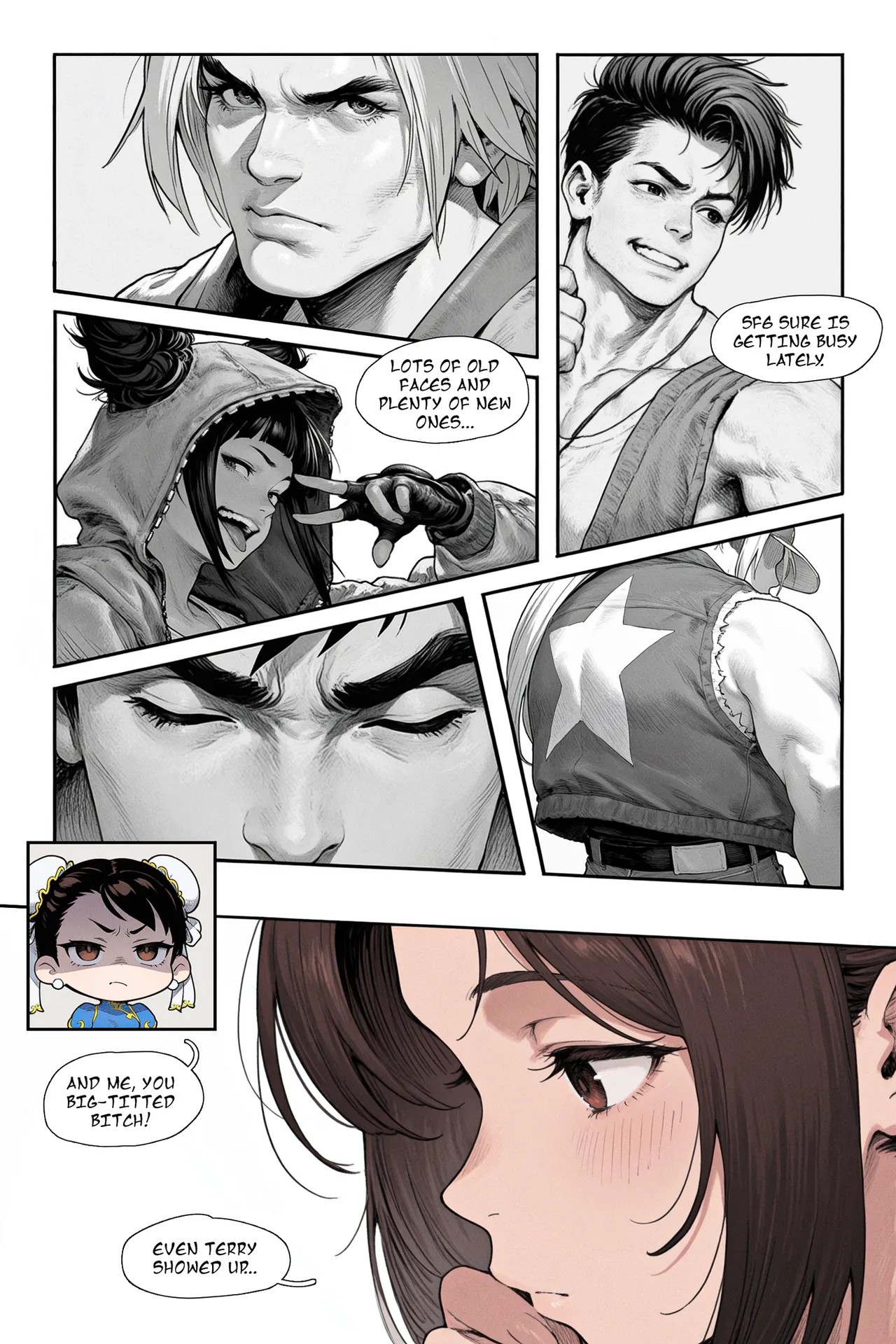 Andy? No, It's Zangief Porn Comics english 03