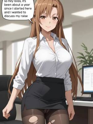 Asuna Is Your Secretary, And She Wants a Raise