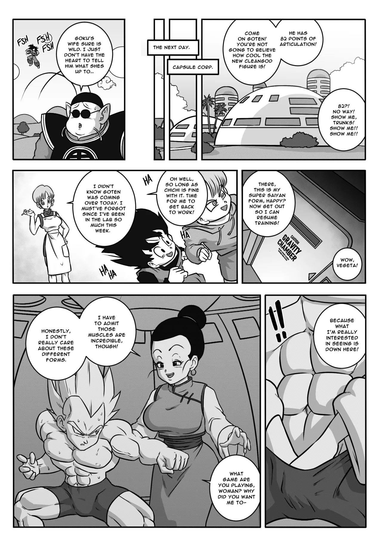 Babidi's Revenge Part 2: The Awakening Of ChiChi  Porn Comics english 09