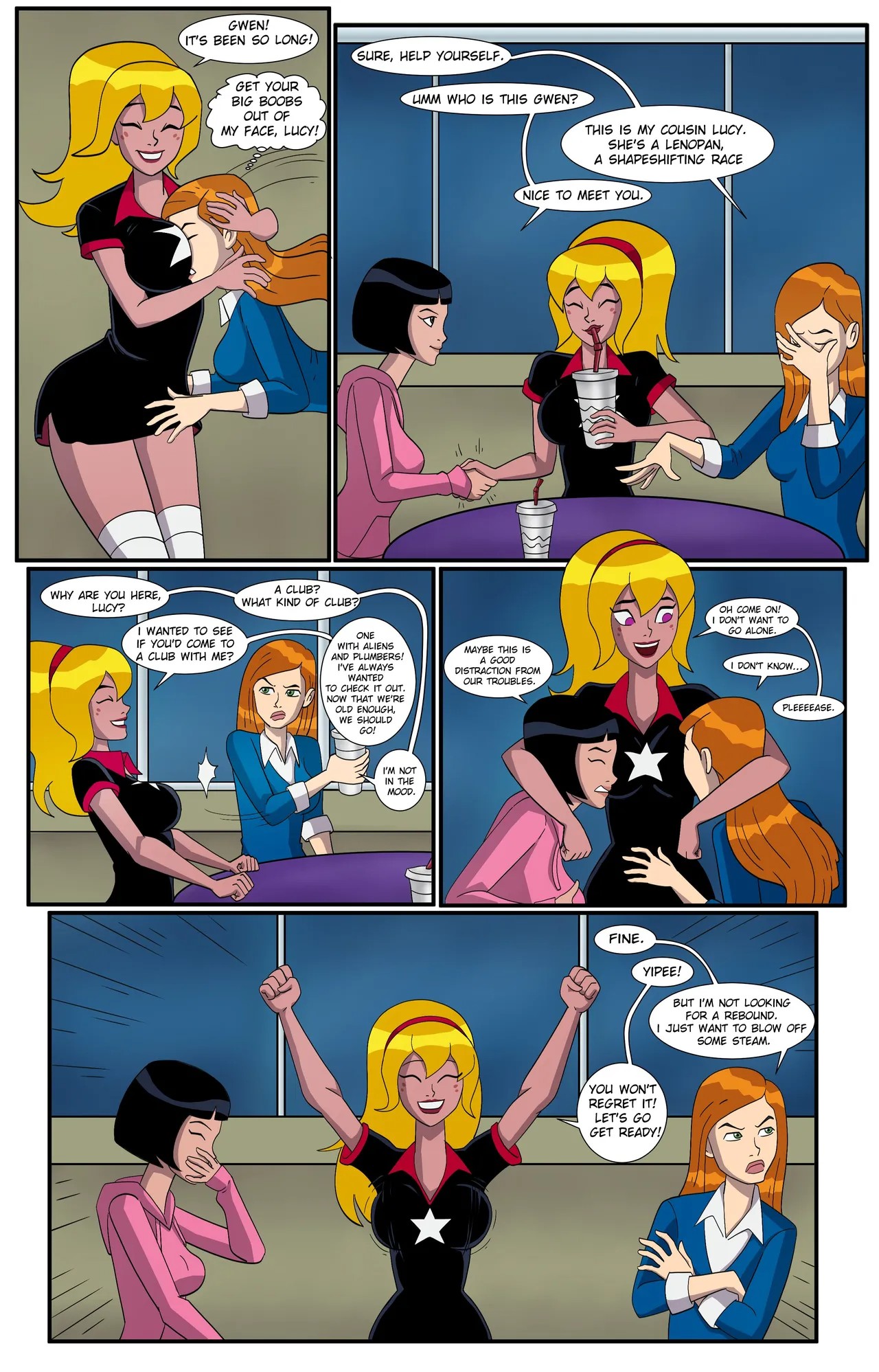Ben 10: Girls Night Porn Comics english 03